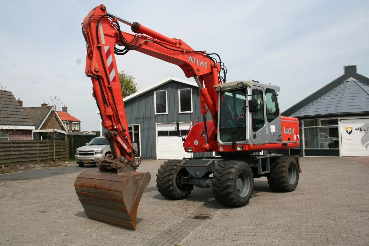 Колісний екскаватор Atlas 1404 17т — оренда в Одеській області, Буд Холдинг
