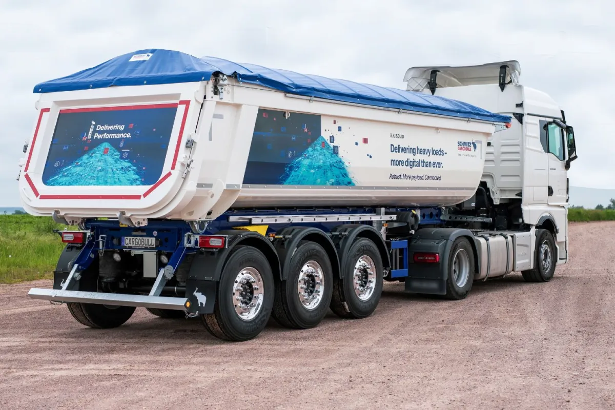 Тягач з самоскидним напівпричепом 25 т — Буд Холдинг